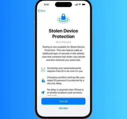 汤原苹果授权维修店分享被盗设备保护功能开启方法 