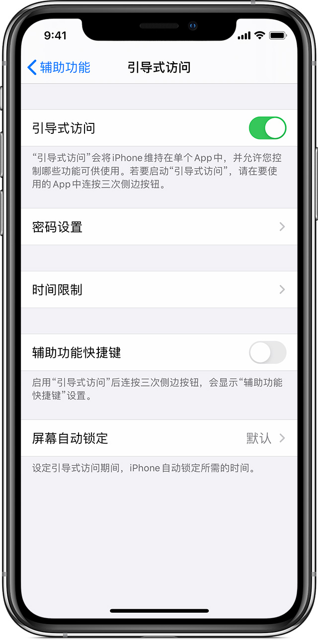 汤原苹果手机维修分享如何在 iPhone 上退出引导式访问 