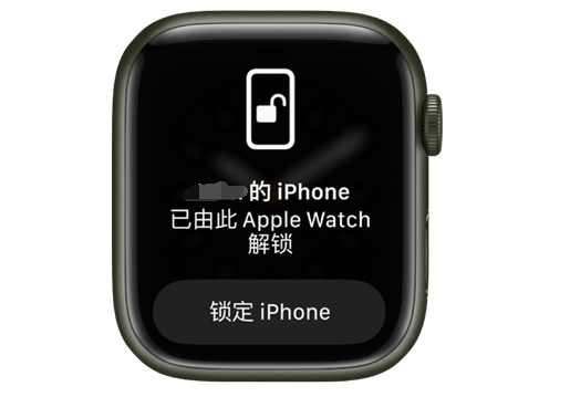 汤原苹果手机维修分享用 AppleWatch 解锁配备面容 ID 的 iPhone方法 