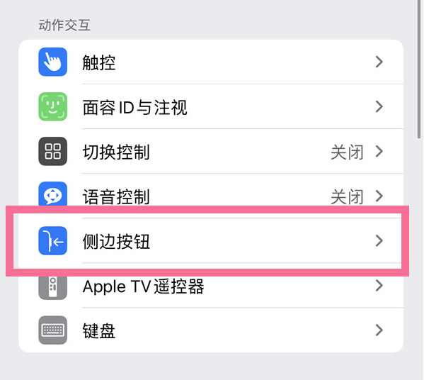 汤原苹果14维修店分享iPhone14 Plus侧键双击下载功能关闭方法 